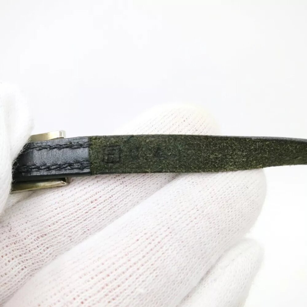 Authentic Hermes Api 3 Bracelet E In Square Black… - image 8